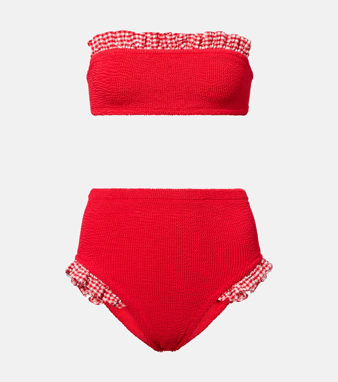 Пегги бикини в клетку Hunza G, красный
Пегги бикини в клетку Hunza G, красный