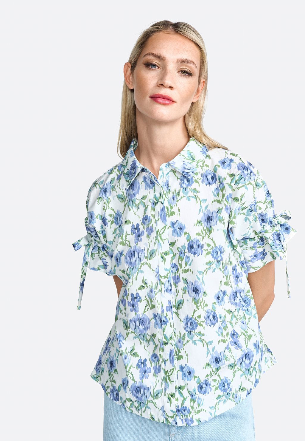 Блузка на пуговицах Rich & Royal, синий
Блузка на пуговицах Rich & Royal, синий