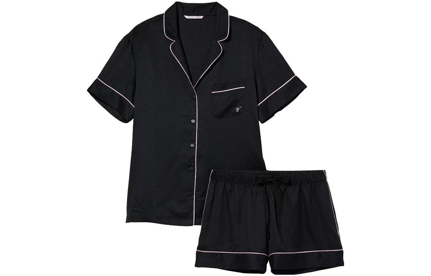 Женский пижамный комплект Victoria's Secret, Черный
Женский пижамный комплект Victoria's Secret, Черный