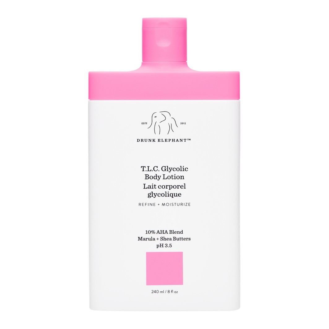 Лосьон для тела t.l.c. glycolic body lotion Drunk Elephant, объем 240 мл
Лосьон для тела t.l.c. glycolic body lotion Drunk Elephant, объем 240 мл