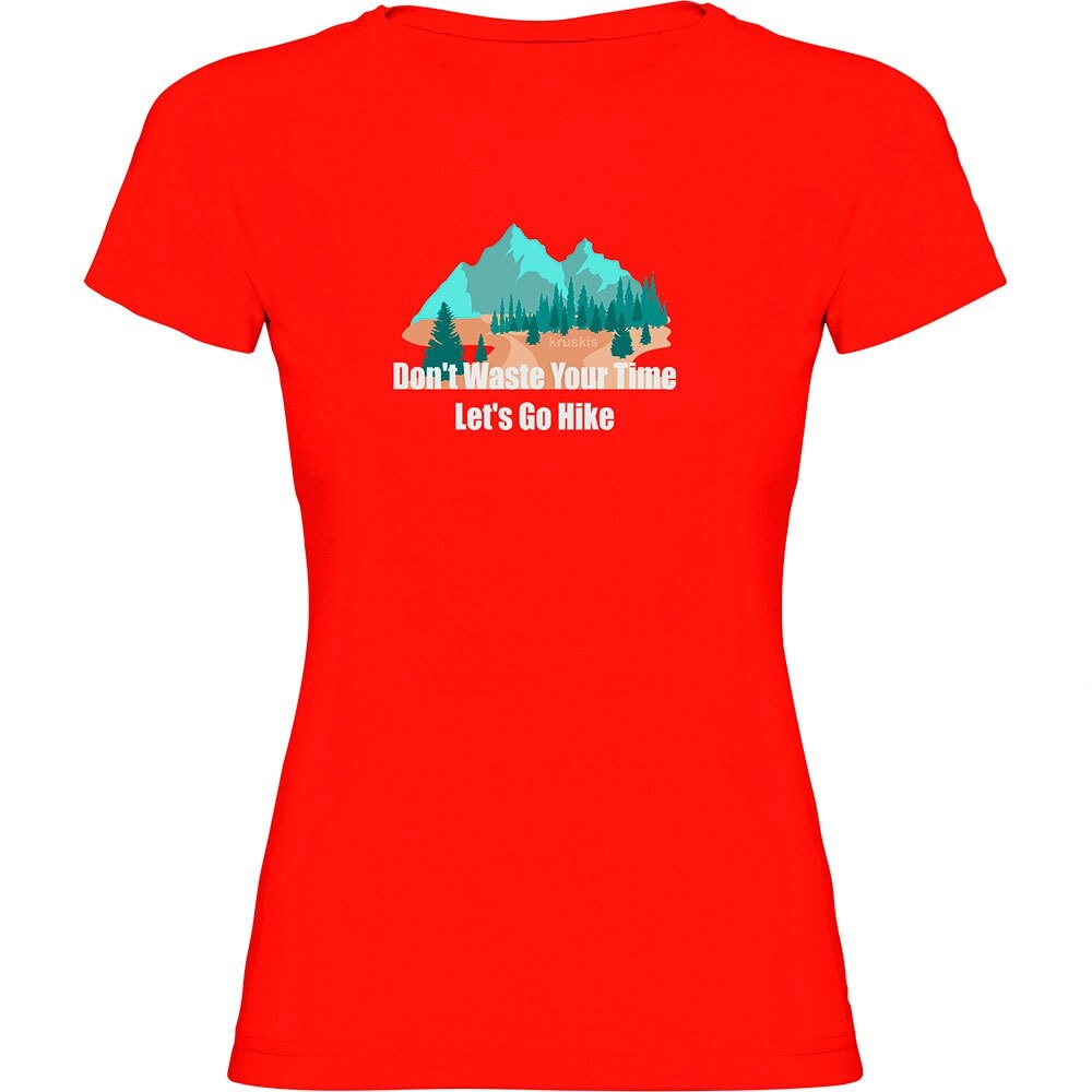 Футболка с коротким рукавом Kruskis Dont Waste Your Time, красный
Футболка с коротким рукавом Kruskis Dont Waste Your Time, красный