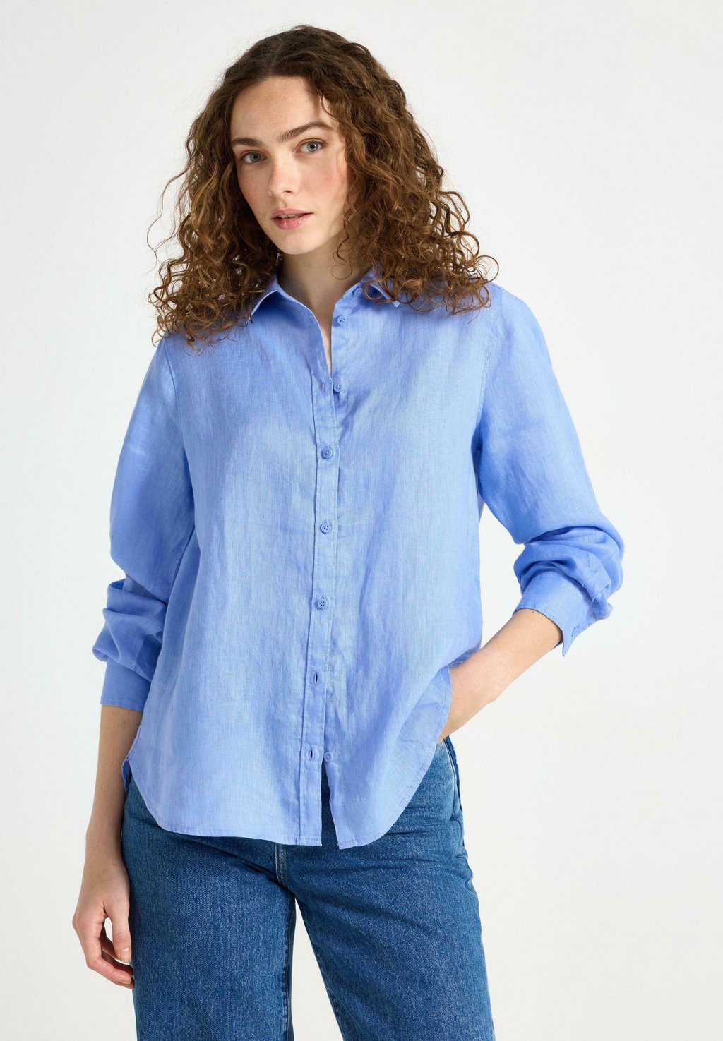 Рубашка Lindex, светло-голубой
Рубашка Lindex, светло-голубой