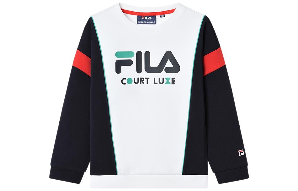 Детская толстовка Fila Kids, белый 
Детская толстовка Fila Kids, белый