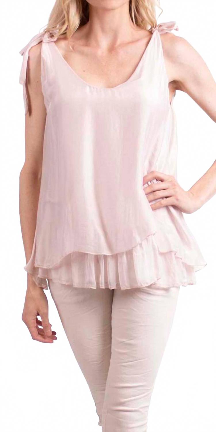 Майка Semilia с круглым вырезом розового цвета Gigi Moda, розовый
Майка Semilia с круглым вырезом розового цвета Gigi Moda, розовый