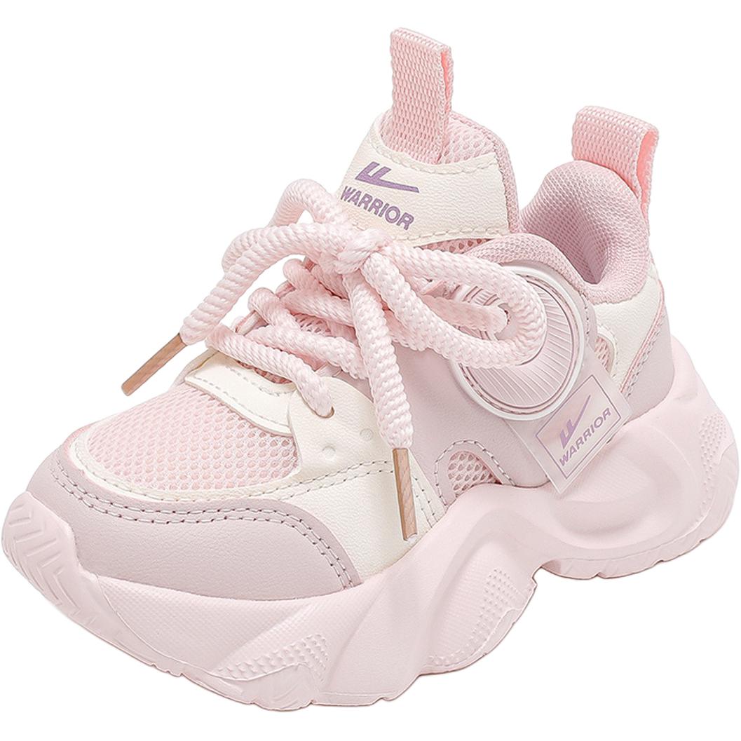 Износостойкие, дышащие, легкие, амортизирующие, низкие детские кроссовки для бега WARRIOR, розовый/бежевый
Износостойкие, дышащие, легкие, амортизирующие, низкие детские кроссовки для бега WARRIOR, розовый/бежевый
