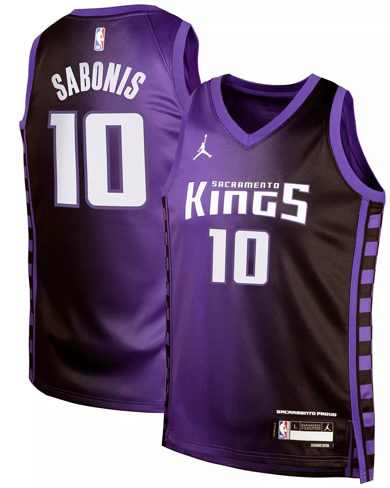 Молодёжная майка Иордании Сакраменто Кингз Домантас Сабонис № 10 Nike
Молодёжная майка Иордании Сакраменто Кингз Домантас Сабонис № 10 Nike