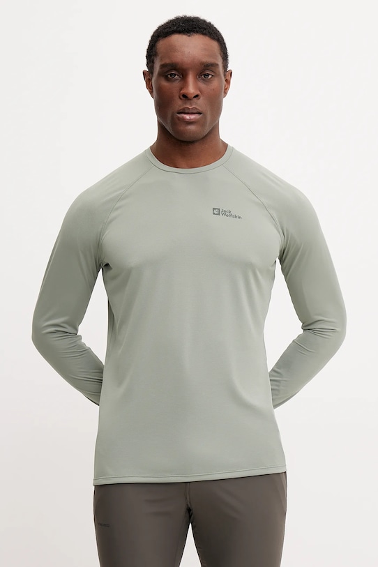 Спортивный лонгслив Prelight Swift Jack Wolfskin, зеленый
Спортивный лонгслив Prelight Swift Jack Wolfskin, зеленый