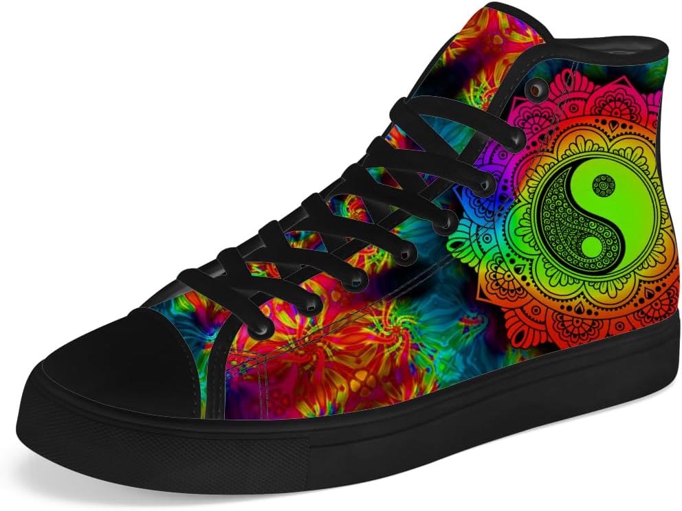 Кеды на высокой подошве Yin и Yang, кроссовки на высокой подошве с шнуровкой, повседневная обувь, подарок для мужчин и женщин Chebing, 615 Multicolor
Кеды на высокой подошве Yin и Yang, кроссовки на высокой подошве с шнуровкой, повседневная обувь, подарок для мужчин и женщин Chebing, 615 Multicolor