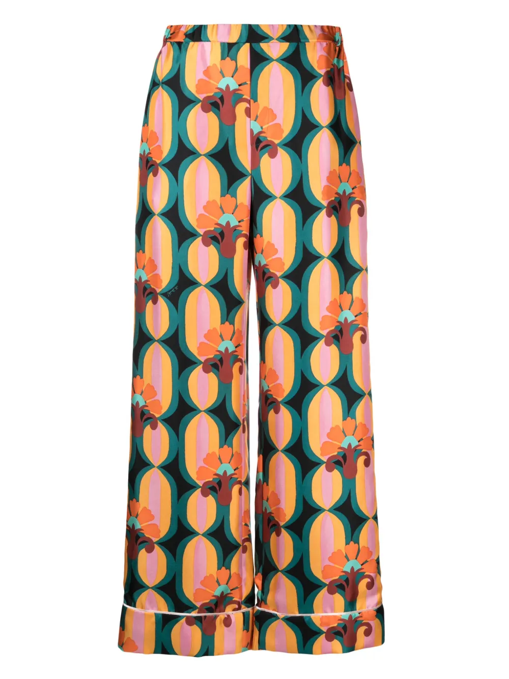 Шелковая пижама с графичным принтом La DoubleJ, синий
Шелковая пижама с графичным принтом La DoubleJ, синий