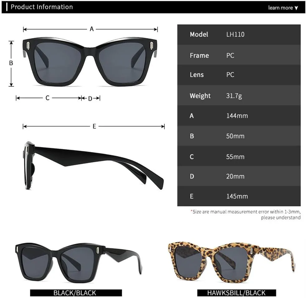 Винтажные солнцезащитные очки для женщин, сексуальные, с леопардовым принтом, «кошачий глаз», модные солнцезащитные очки класса люкс LVTFCO, Leopard Grya
Винтажные солнцезащитные очки для женщин, сексуальные, с леопардовым принтом, «кошачий глаз», модные солнцезащитные очки класса люкс LVTFCO, Leopard Grya