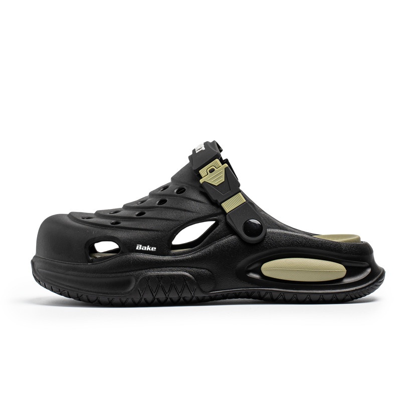 BAKE Тихие, устойчивые к запахам и истиранию закрытые тапочки для мужчин черно-зеленые, цвет Black Green
BAKE Тихие, устойчивые к запахам и истиранию закрытые тапочки для мужчин черно-зеленые, цвет Black Green