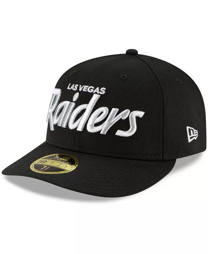 Мужская черная приталенная шляпа Las Vegas Raiders Omaha Script Low Profile 59Fifty New Era
Мужская черная приталенная шляпа Las Vegas Raiders Omaha Script Low Profile 59Fifty New Era