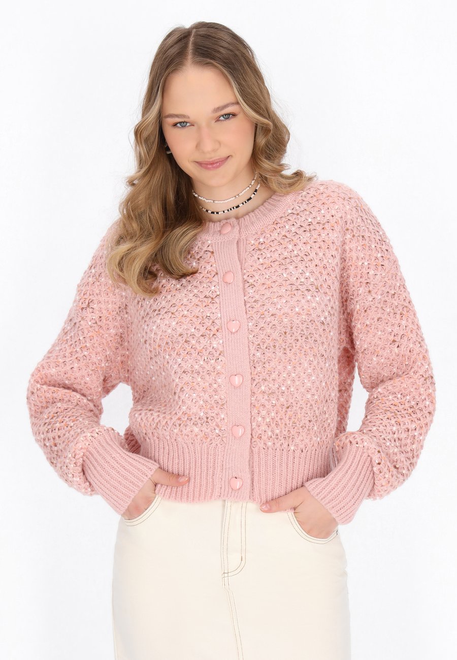 Кардиган myMo Cardigan, Pink Melange/Mottled Pink
Кардиган myMo Cardigan, Pink Melange/Mottled Pink