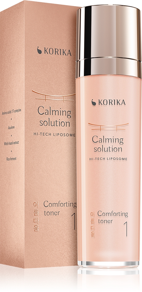 Успокаивающий тоник с высокотехнологичными липосомами Korika, 140 мл
Успокаивающий тоник с высокотехнологичными липосомами Korika, 140 мл
