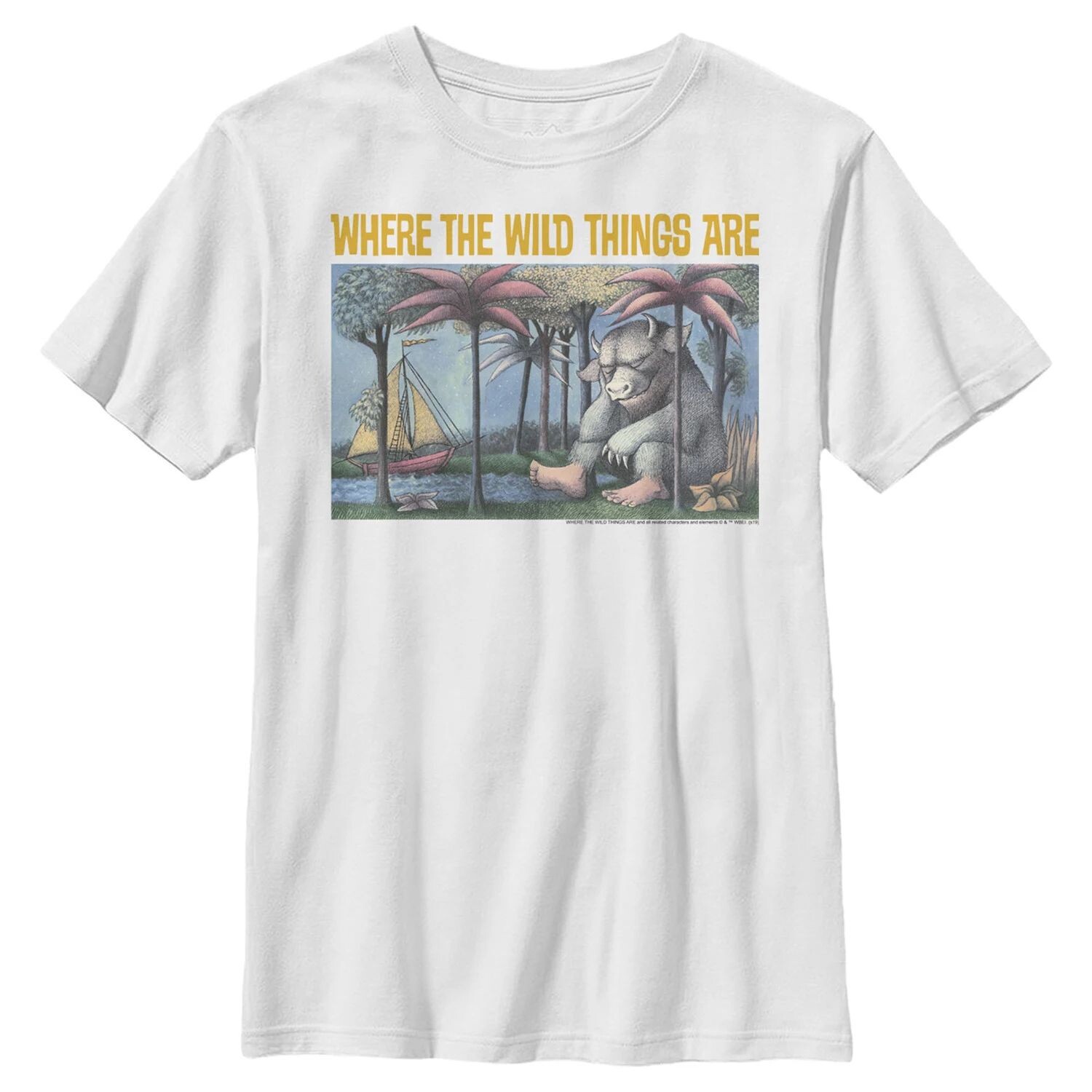 Футболка с обложкой книги «Где дикие твари» для мальчиков 8–20 лет с графическим рисунком Licensed Character
Футболка с обложкой книги «Где дикие твари» для мальчиков 8–20 лет с графическим рисунком Licensed Character