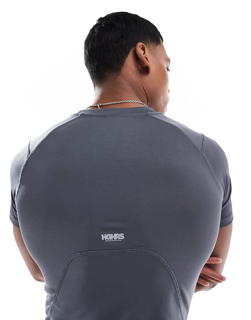 Футболка облегающего кроя серого цвета Bershka
Футболка облегающего кроя серого цвета Bershka