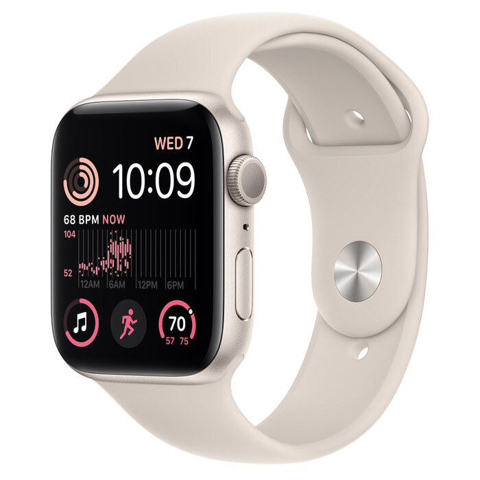 Умные часы Apple Watch Series SE Gen 2 (GPS), 40 мм, Starlight Aluminum Case/Starlight Sport Band - M/L, Бежевый, Умные часы Apple Watch Series SE Gen 2 (GPS), 40 мм, Starlight Aluminum Case/Starlight Sport Band - M/L
Умные часы Apple Watch Series SE Gen 2 (GPS), 40 мм, Starlight Aluminum Case/Starlight Sport Band - M/L, Бежевый, Умные часы Apple Watch Series SE Gen 2 (GPS), 40 мм, Starlight Aluminum Case/Starlight Sport Band - M/L