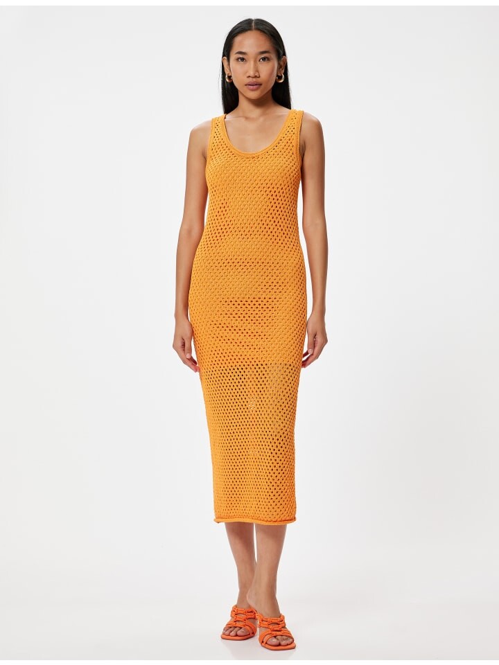 Длинное платье KOTON, оранжевый
Длинное платье KOTON, оранжевый