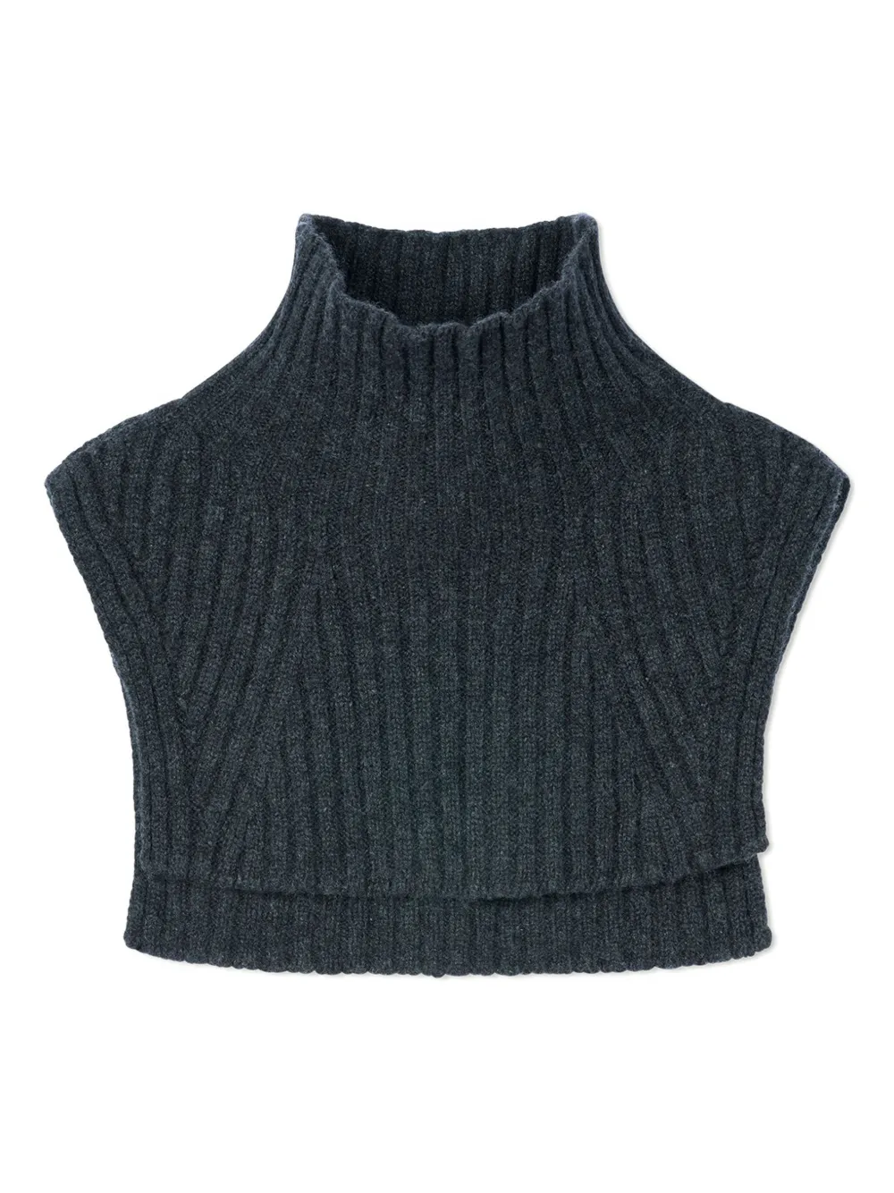 Укороченная манишка в рубчик Eric Bompard, серый
Укороченная манишка в рубчик Eric Bompard, серый