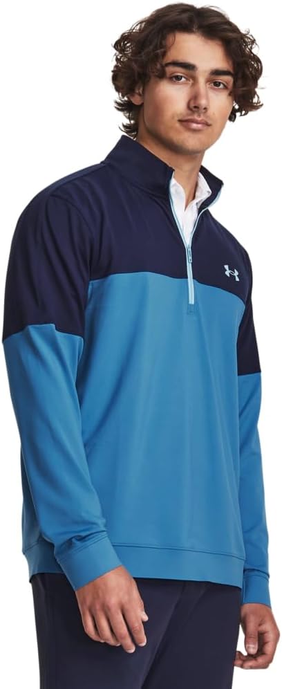 Under Armour мужская куртка Storm Midlayer Half Zip, (466) Cosmic Blue/Midnight Navy/Blizzard
Under Armour мужская куртка Storm Midlayer Half Zip, (466) Cosmic Blue/Midnight Navy/Blizzard