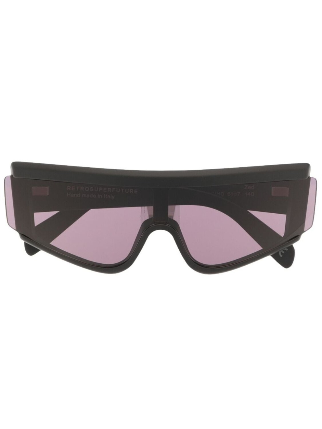 Retrosuperfuture солнцезащитные очки Zed в массивной оправе, черный 
Retrosuperfuture солнцезащитные очки Zed в массивной оправе, черный