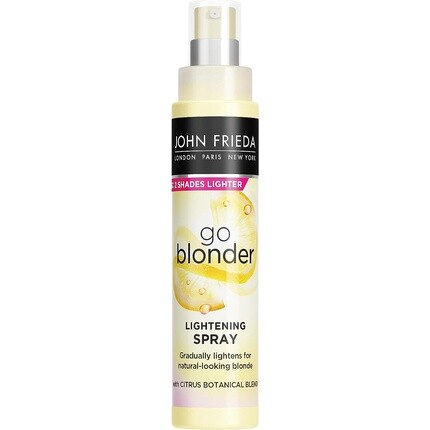 Go Blonder Контролируемый осветляющий спрей для светлых волос 100 мл, John Frieda
Go Blonder Контролируемый осветляющий спрей для светлых волос 100 мл, John Frieda