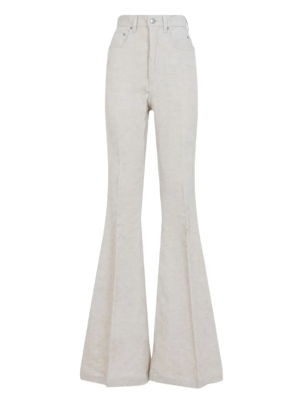 Вельветовые брюки Rick Owens, белый 
Вельветовые брюки Rick Owens, белый