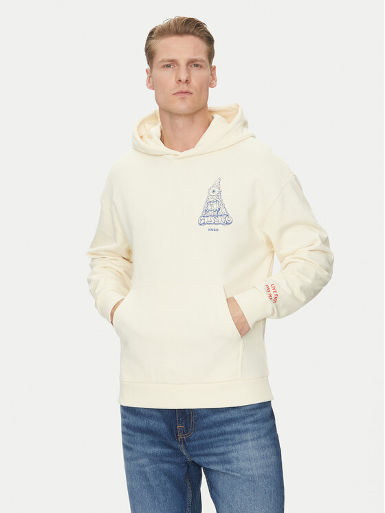Толстовка обычного кроя 50535344 Hugo, экрю
Толстовка обычного кроя 50535344 Hugo, экрю