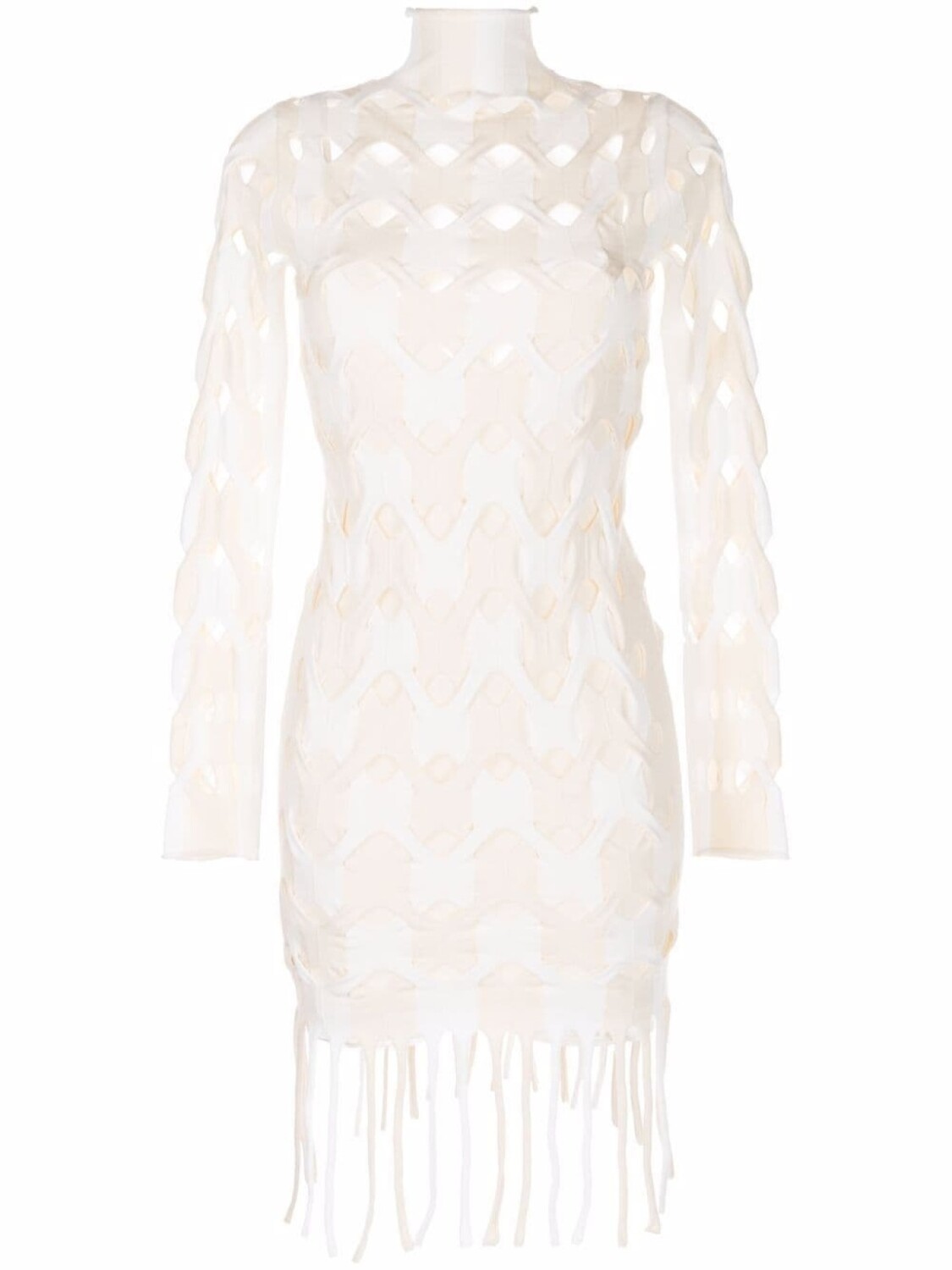 Плетеное платье мини Dion Lee, белый
Плетеное платье мини Dion Lee, белый