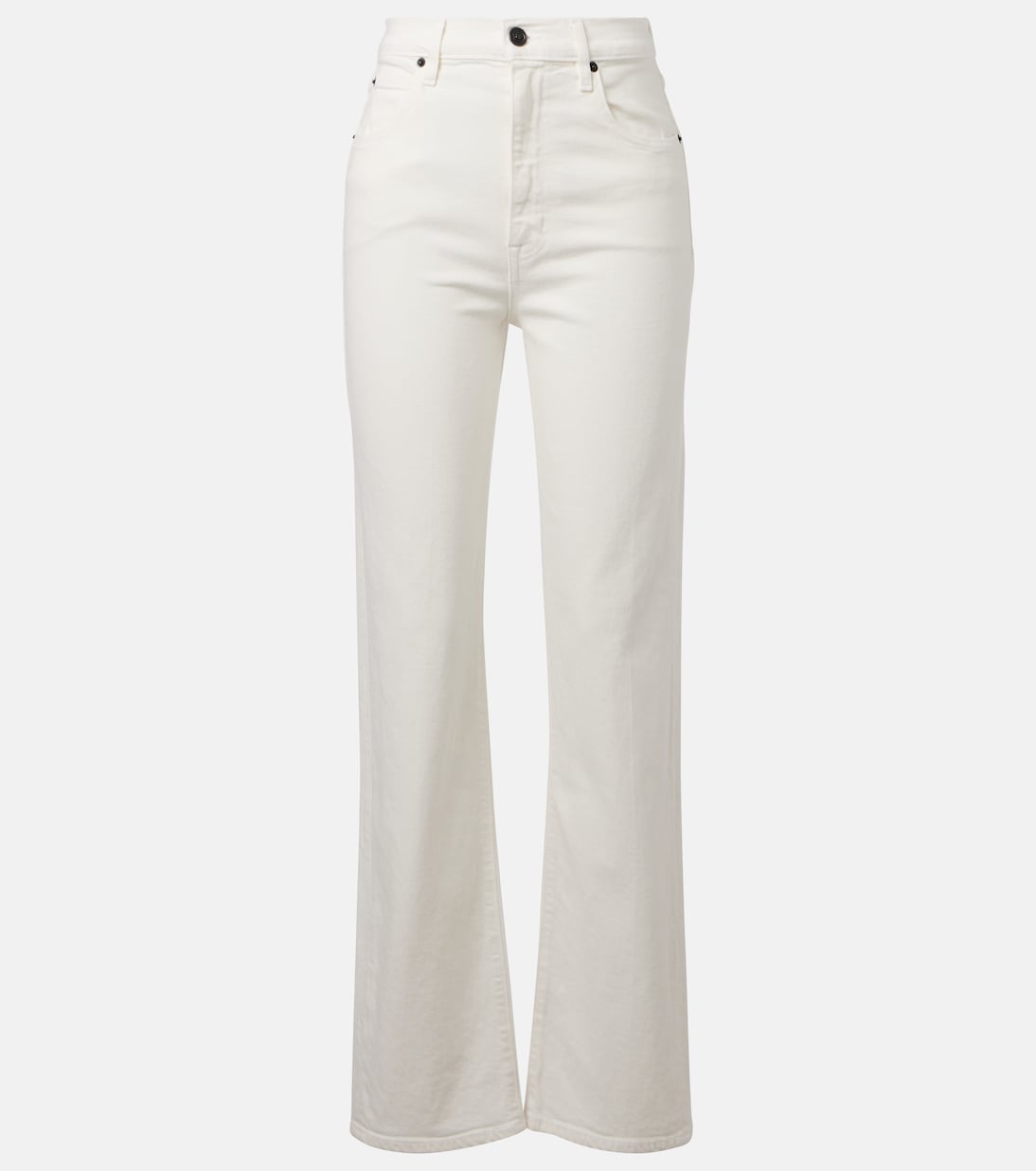 Лондонские прямые джинсы с высокой посадкой Slvrlake, белый
Лондонские прямые джинсы с высокой посадкой Slvrlake, белый