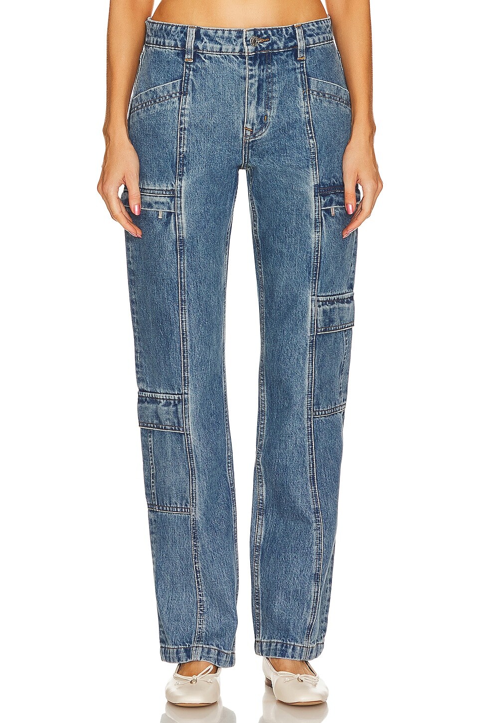 Брюки GRLFRND Naomi Low Rise Slim Cargo, цвет Inwood Hill
Брюки GRLFRND Naomi Low Rise Slim Cargo, цвет Inwood Hill