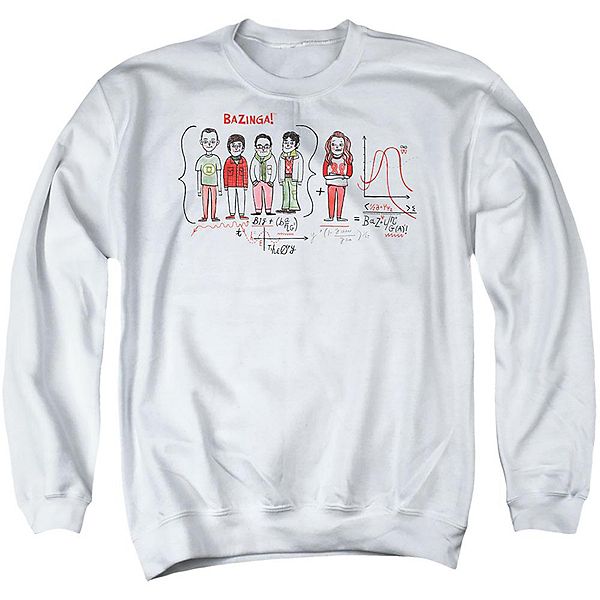 Толстовка Big Bang Theory Bazinga Equation Licensed Character
Толстовка Big Bang Theory Bazinga Equation Licensed Character