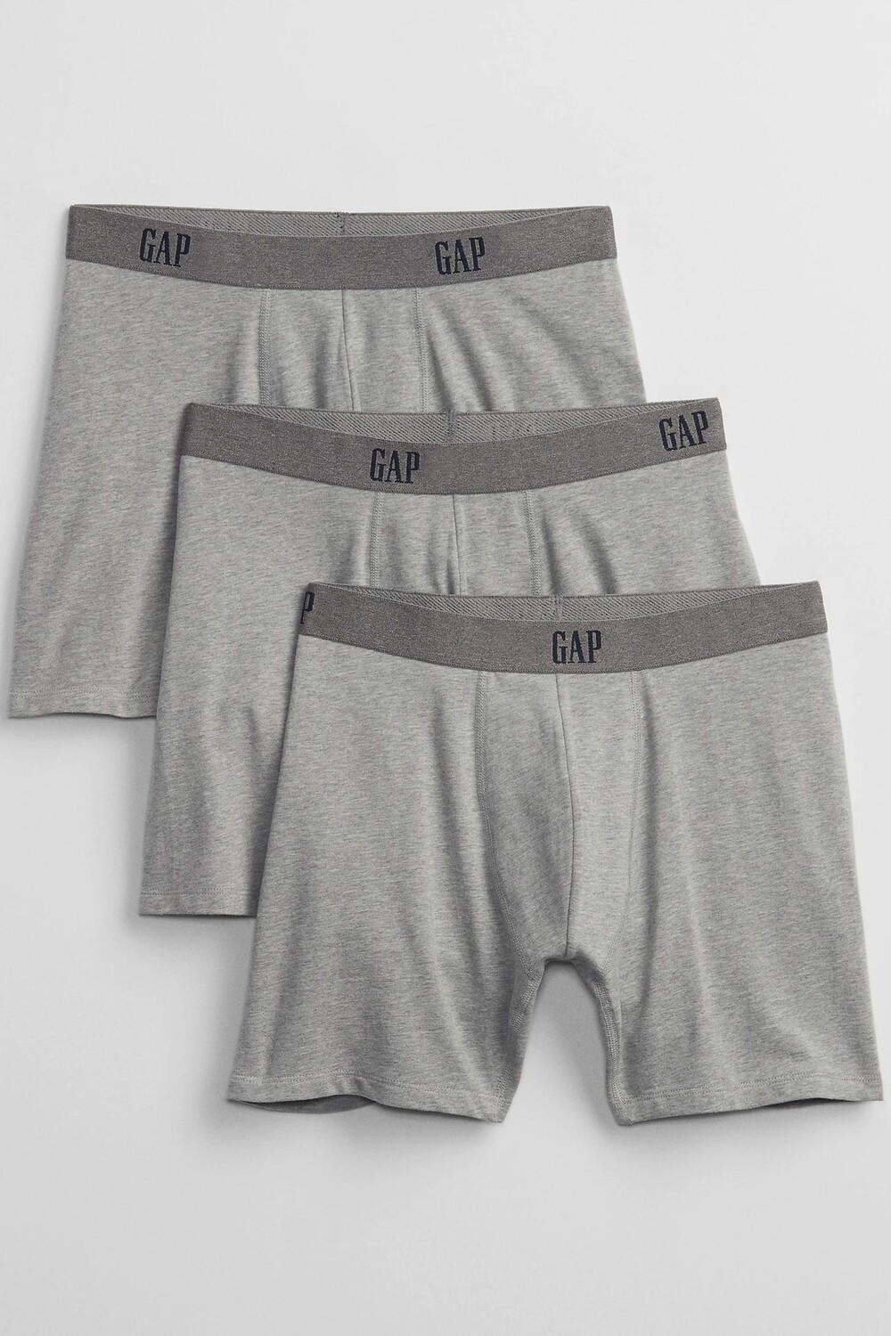 Комплект из трех боксеров с логотипом Gap, серый
Комплект из трех боксеров с логотипом Gap, серый