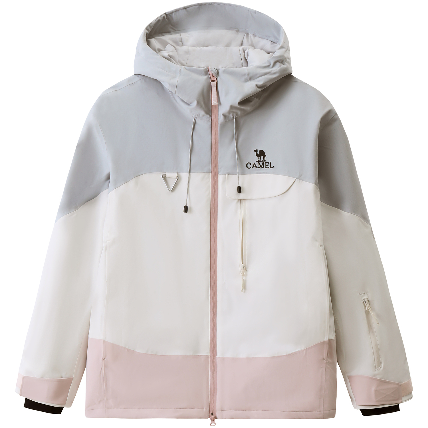 Ветровка женская CAMEL, Космический серый/Теплый белый/Древесный фиолетовый
Ветровка женская CAMEL, Космический серый/Теплый белый/Древесный фиолетовый