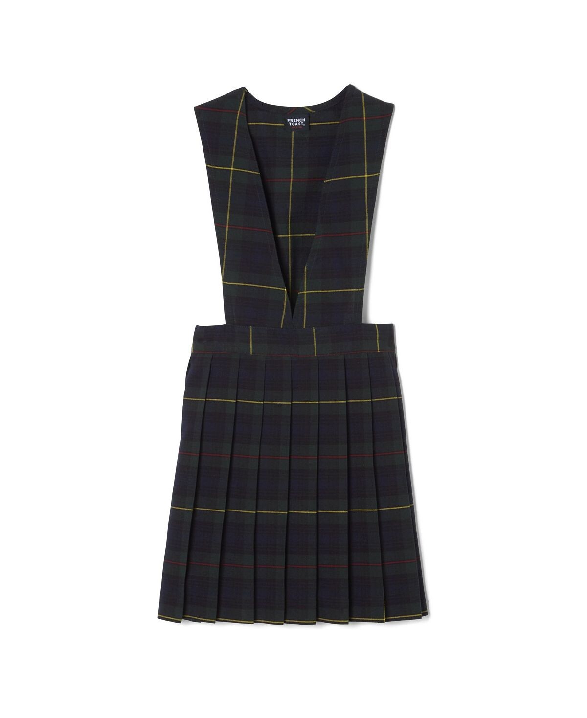 Плиссированный клетчатый джемпер с V-образным вырезом для больших девочек French Toast
Плиссированный клетчатый джемпер с V-образным вырезом для больших девочек French Toast