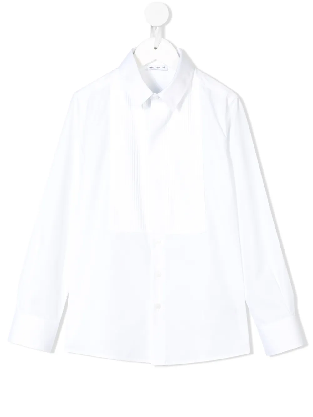 Плиссированная нарядная рубашка Dolce & Gabbana Kids, белый
Плиссированная нарядная рубашка Dolce & Gabbana Kids, белый