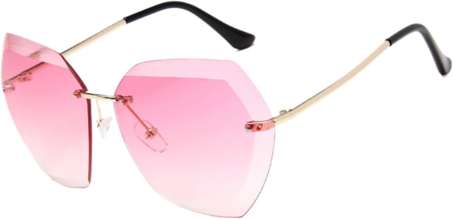 Солнцезащитные очки с защитой от УФ-излучения UV400 | Без оправы, градиентные линзы | Для женщин и мужчин, для занятий спортом на открытом воздухе и вождения DSVIGF, 4 Gold-darkpink
Солнцезащитные очки с защитой от УФ-излучения UV400 | Без оправы, градиентные линзы | Для женщин и мужчин, для занятий спортом на открытом воздухе и вождения DSVIGF, 4 Gold-darkpink