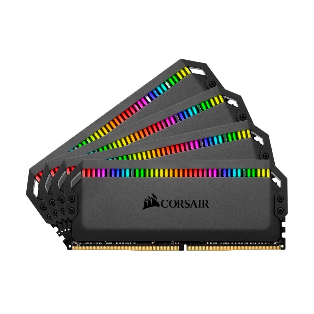 Оперативная память Corsair Dominator Platinum RGB, 32 ГБ (4x8 ГБ) DDR4, 3600 МГц, CL18, CMT32GX4M4C3600C18, черный
Оперативная память Corsair Dominator Platinum RGB, 32 ГБ (4x8 ГБ) DDR4, 3600 МГц, CL18, CMT32GX4M4C3600C18, черный