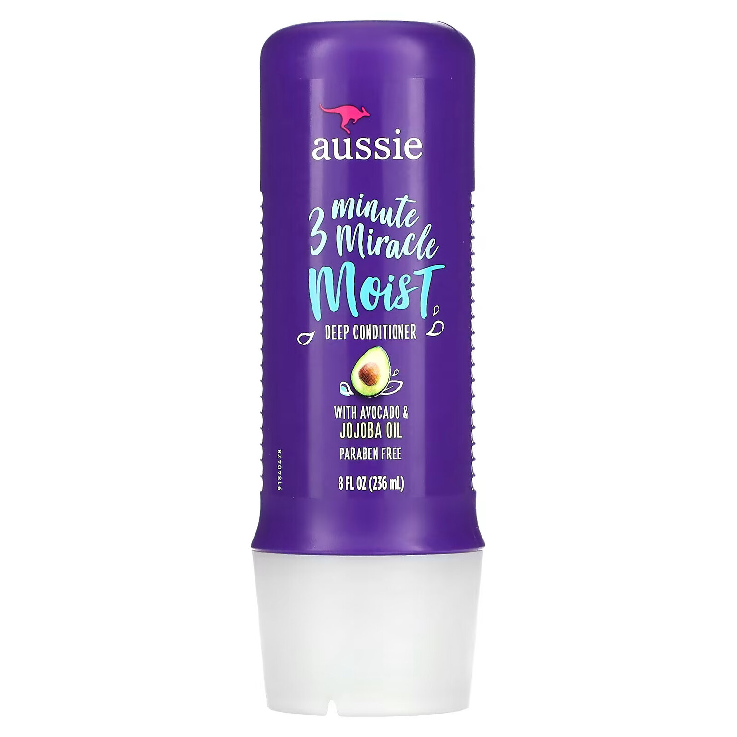 Aussie, 3 Minute Miracle Moist, кондиционер для глубокого увлажнения с авокадо и австралийским маслом жожоба, 236 мл (8 жид. унций)
Aussie, 3 Minute Miracle Moist, кондиционер для глубокого увлажнения с авокадо и австралийским маслом жожоба, 236 мл (8 жид. унций)