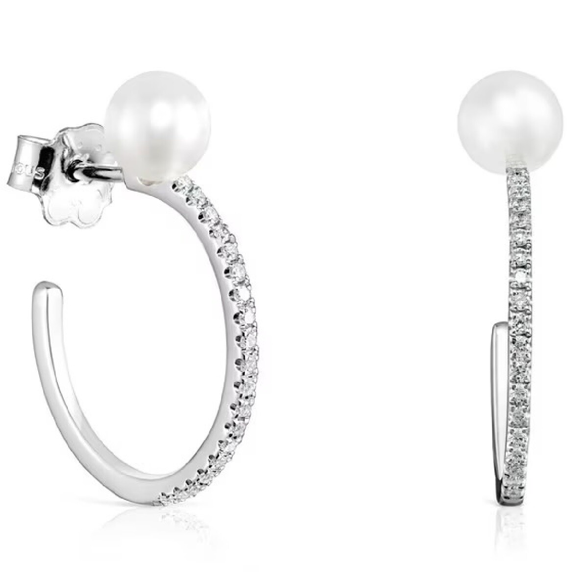 Серьги Tous Les Classiques Large, белое золото/жемчуг/бриллиант
Серьги Tous Les Classiques Large, белое золото/жемчуг/бриллиант