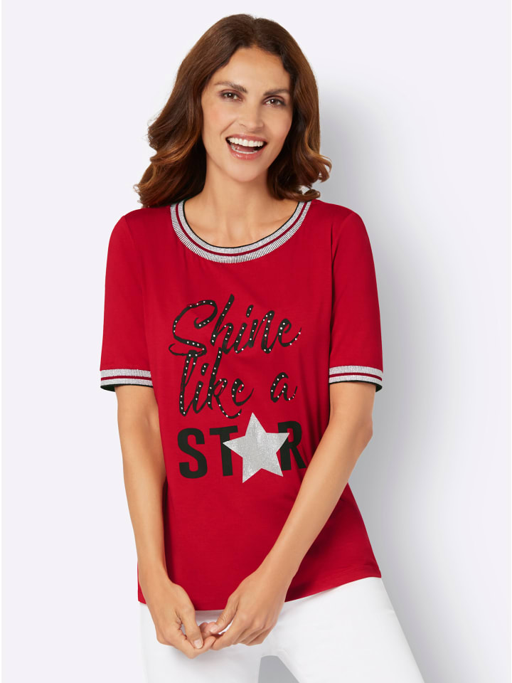 Рубашка с короткими рукавами красного и черного цветов WITT WEIDEN
Рубашка с короткими рукавами красного и черного цветов WITT WEIDEN