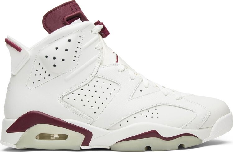 Кроссовки Air Jordan 6 Retro Maroon 2015, белый
Кроссовки Air Jordan 6 Retro Maroon 2015, белый