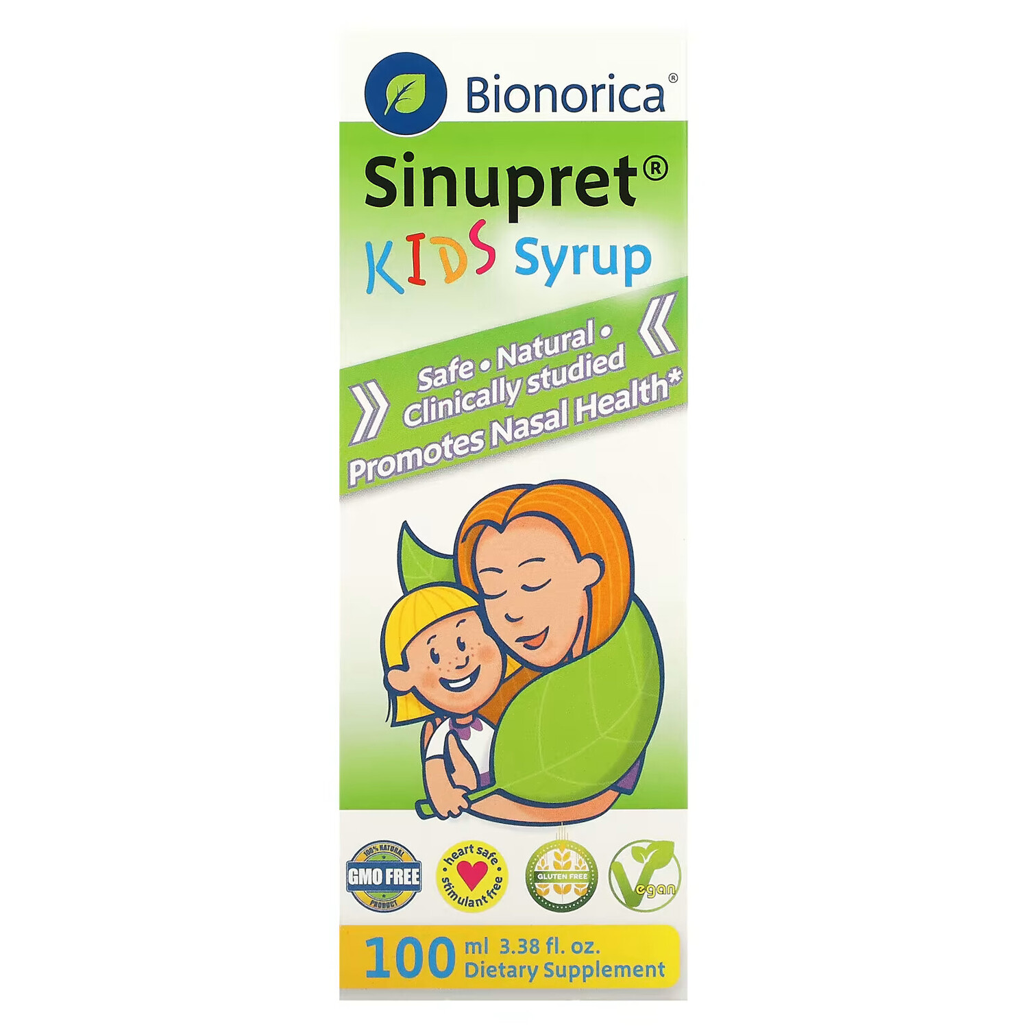 Bionorica, Sinupret, сироп для детей, 100 мл (3,38 жидкой унции)
Bionorica, Sinupret, сироп для детей, 100 мл (3,38 жидкой унции)
