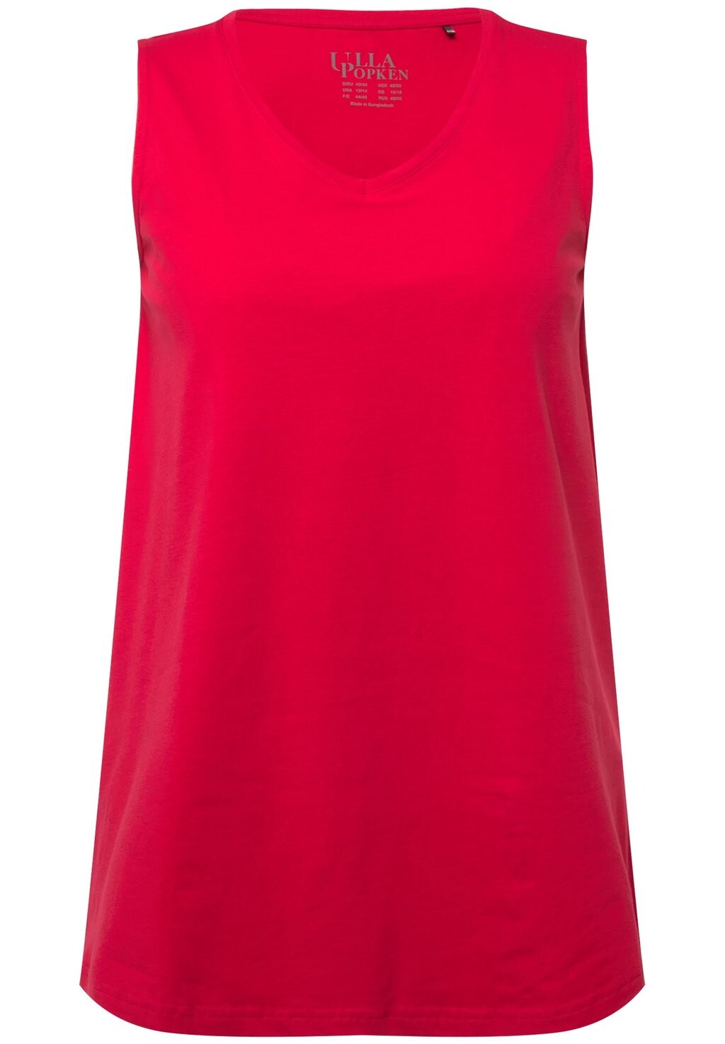 Топ V-AUSSCHNITT ÄRMELLOS Ulla Popken, темно-красный
Топ V-AUSSCHNITT ÄRMELLOS Ulla Popken, темно-красный