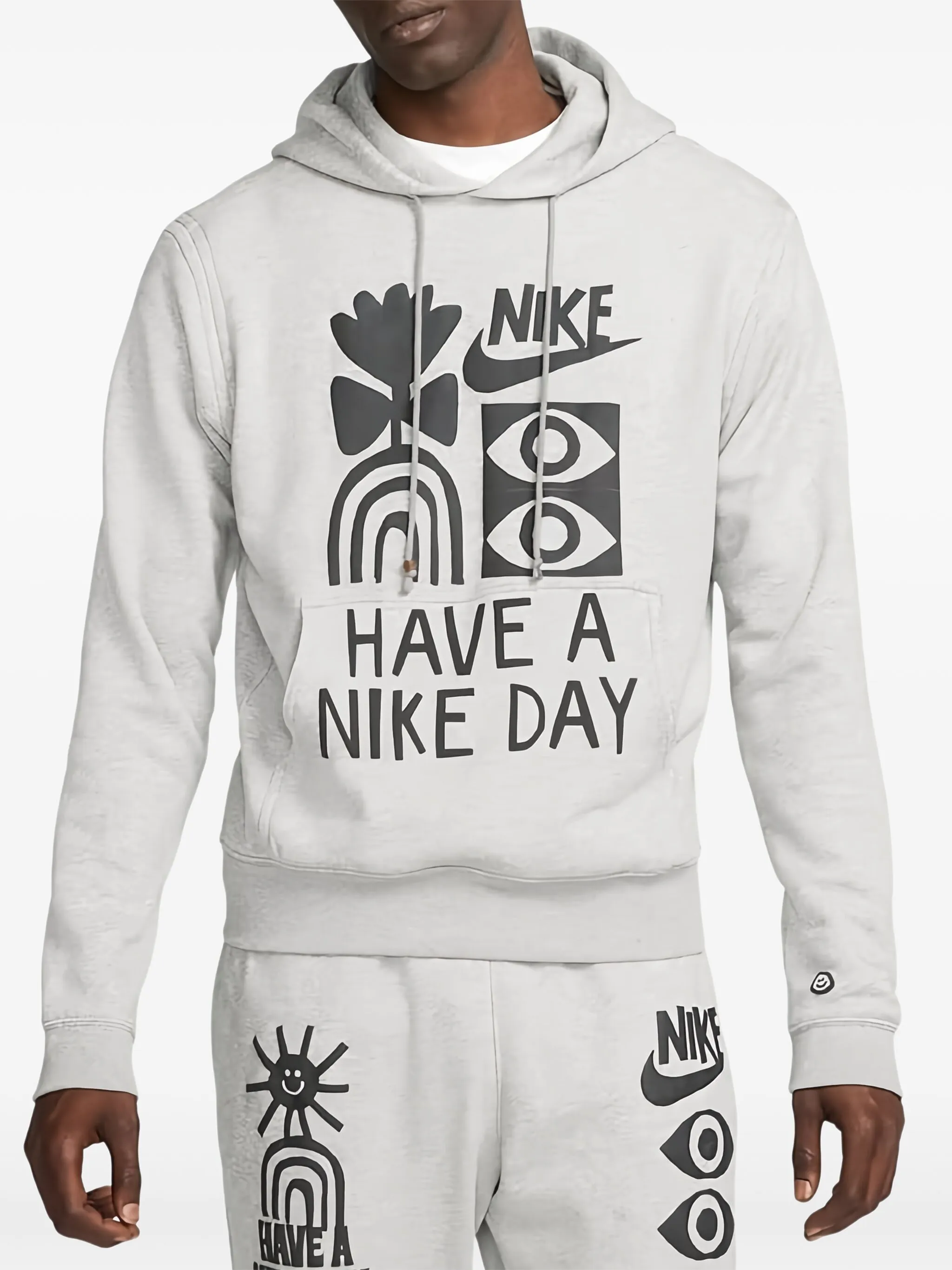 Худи с графичным принтом Nike, серый
Худи с графичным принтом Nike, серый