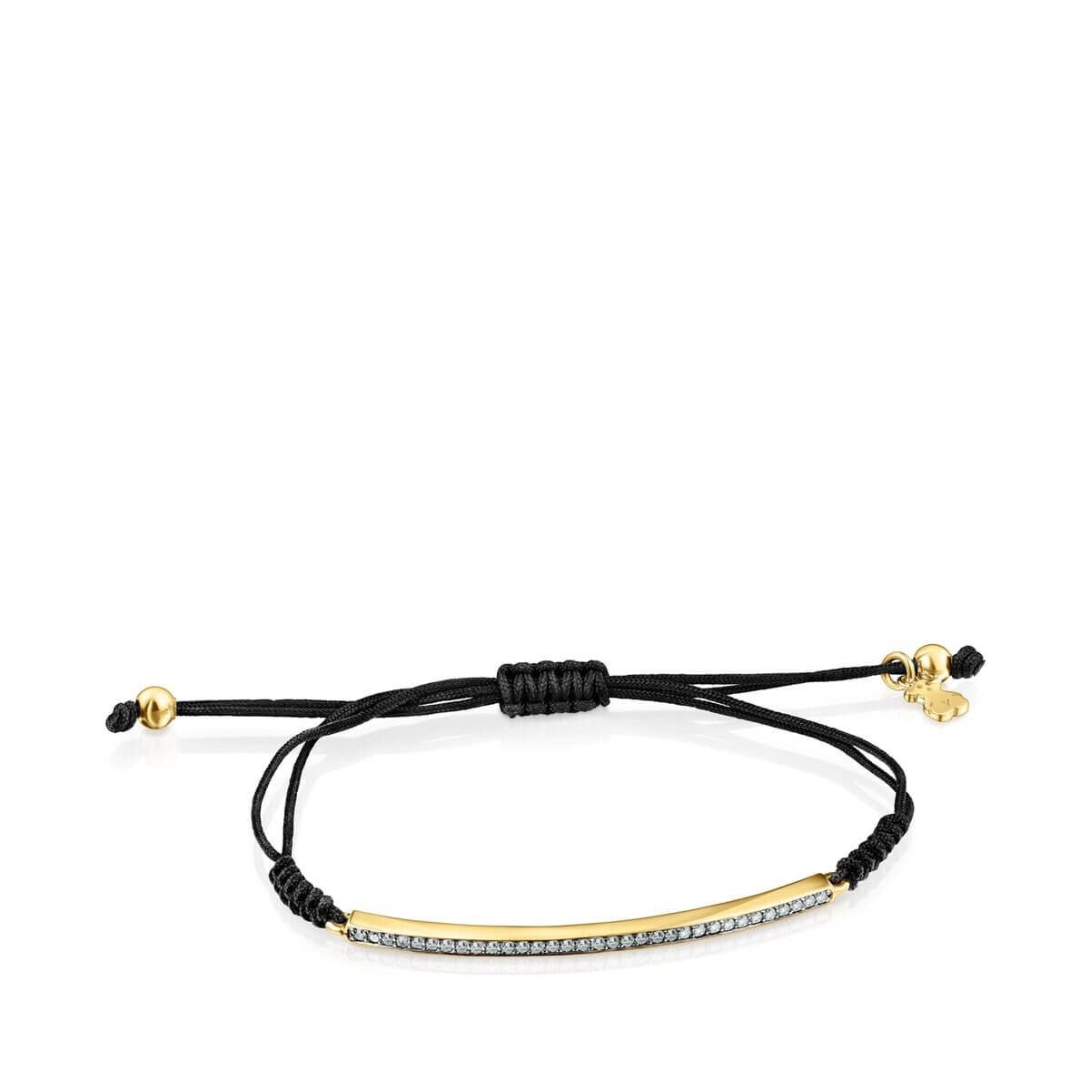 Браслет Tous Nocturne Bar With Diamonds And Black Cord , позолоченное серебро/черный
Браслет Tous Nocturne Bar With Diamonds And Black Cord , позолоченное серебро/черный