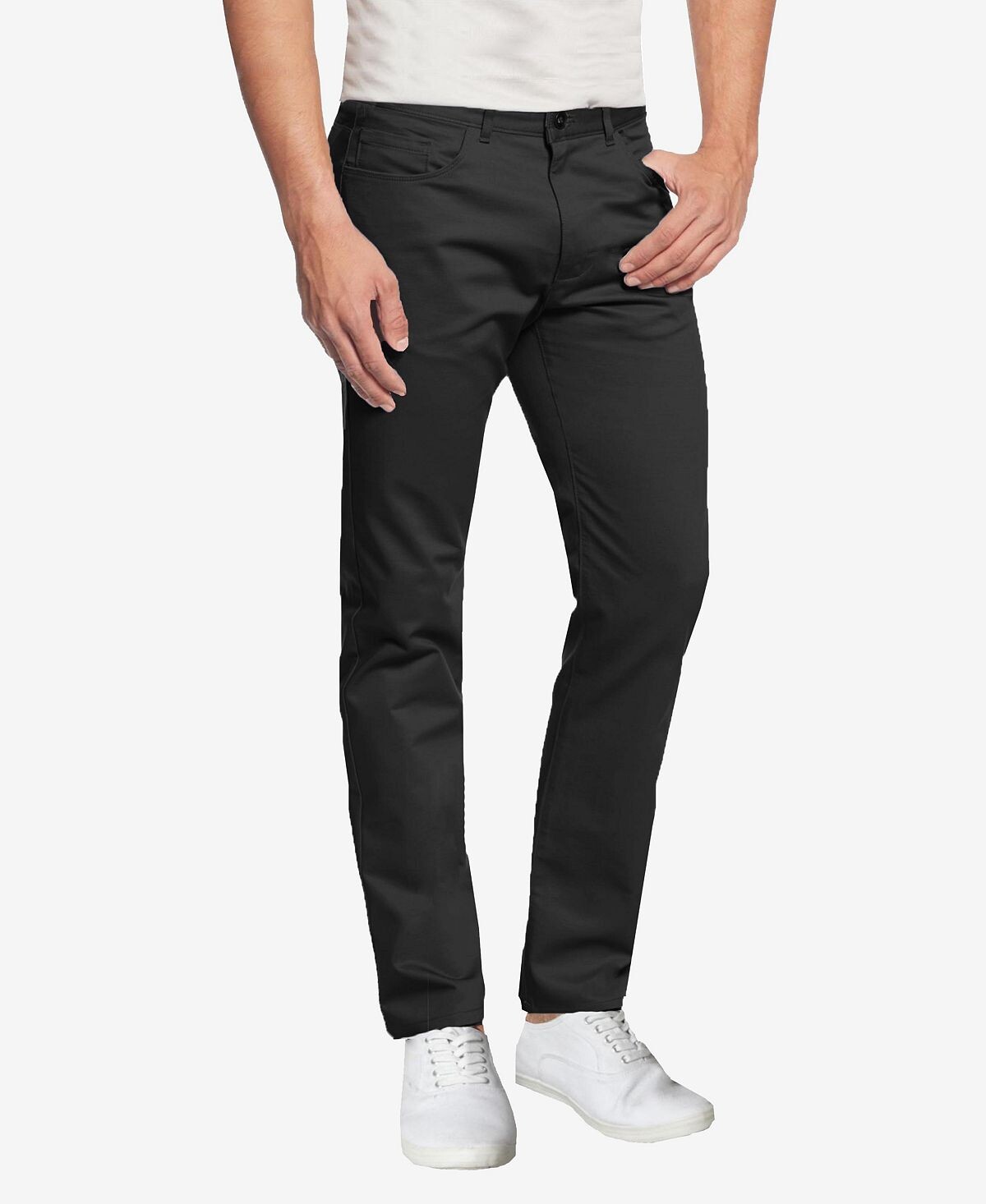 Мужские ультраэластичные брюки чинос с пятью карманами Galaxy By Harvic, черный
Мужские ультраэластичные брюки чинос с пятью карманами Galaxy By Harvic, черный