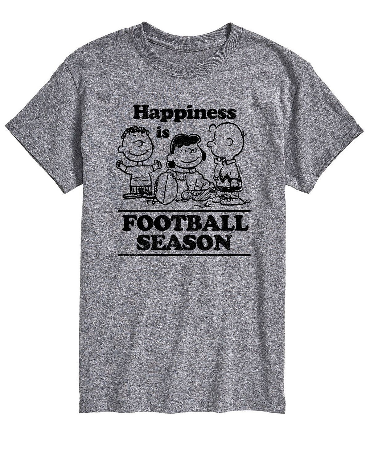Мужская футболка с коротким рукавом peanuts football season AIRWAVES, серый
Мужская футболка с коротким рукавом peanuts football season AIRWAVES, серый
