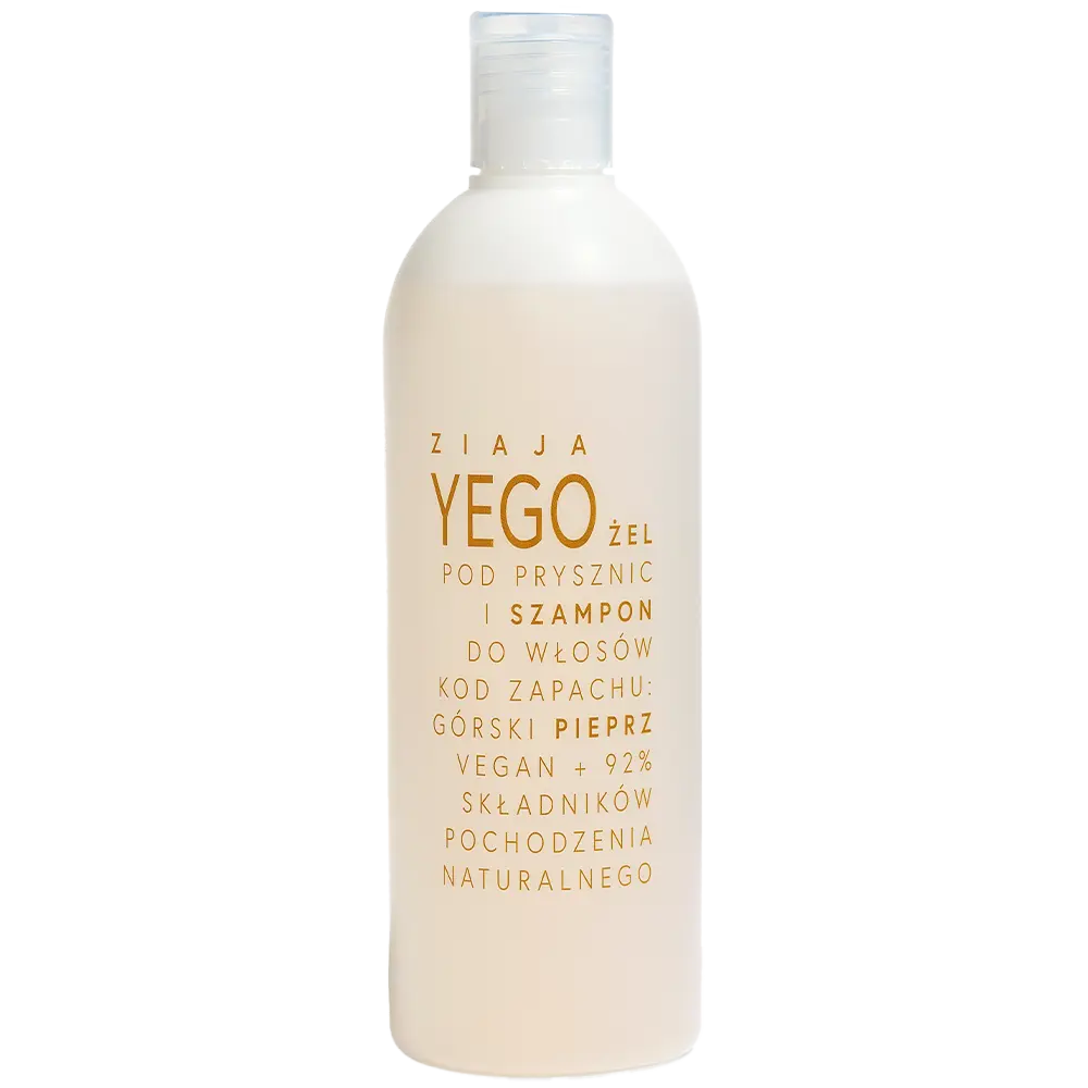 Ziaja Yego гель для душа и шампунь для волос 2в1 мужской горный перец, 400 мл
Ziaja Yego гель для душа и шампунь для волос 2в1 мужской горный перец, 400 мл