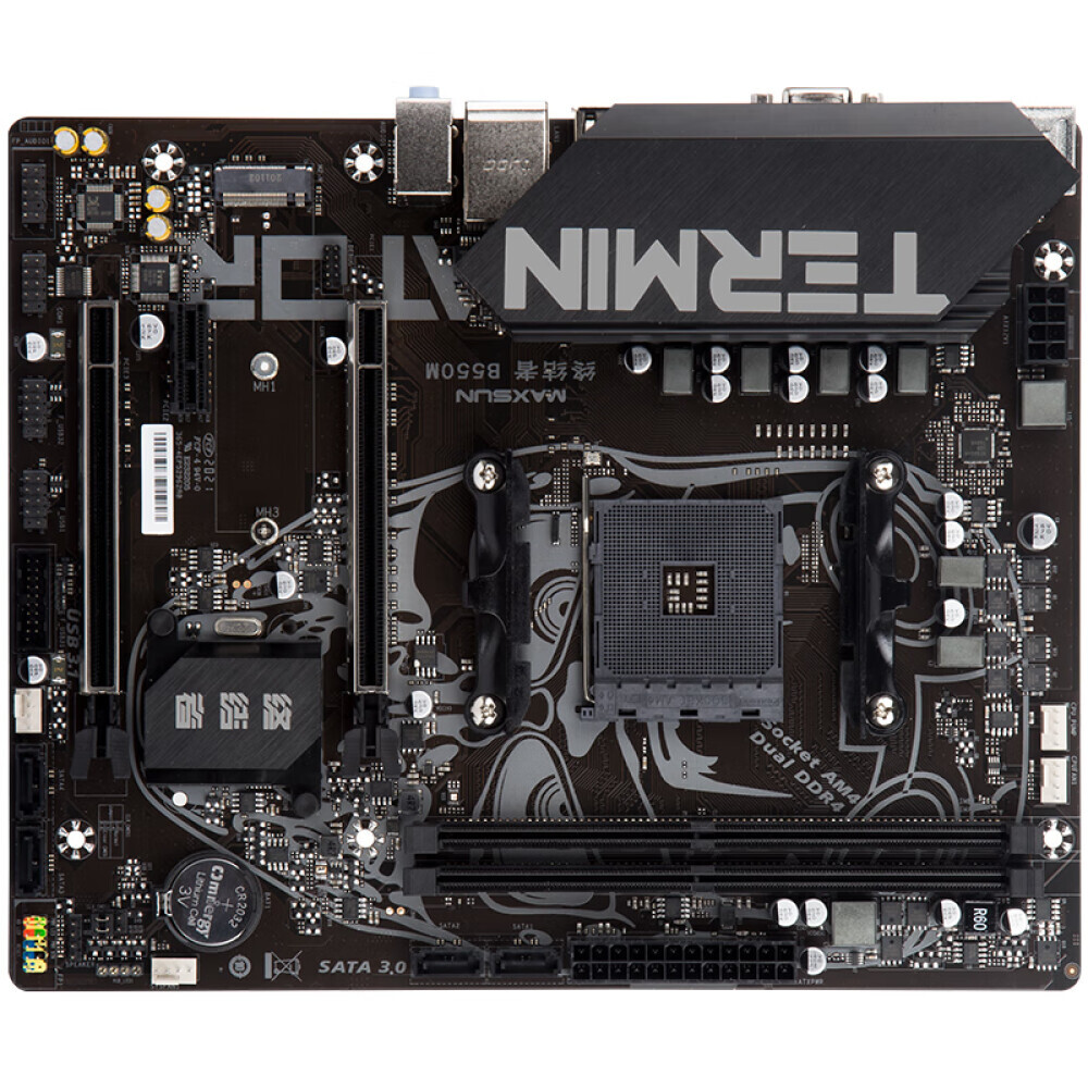 Материнская плата MaxSun MS-Terminator B550M, AM4, DDR4
Материнская плата MaxSun MS-Terminator B550M, AM4, DDR4